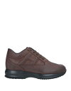 【送料無料】 ホーガン メンズ スニーカー シューズ Sneakers Brown