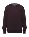 【送料無料】 アルファス テューディオ メンズ ニット・セーター アウター Sweater Deep purple