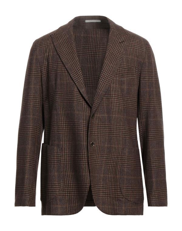 【送料無料】 イレブンティ メンズ ジャケット・ブルゾン ブレザー アウター Blazer Brown