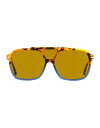 yz y\ Y TOXEACEFA ANZT[ Sunglasses Blue