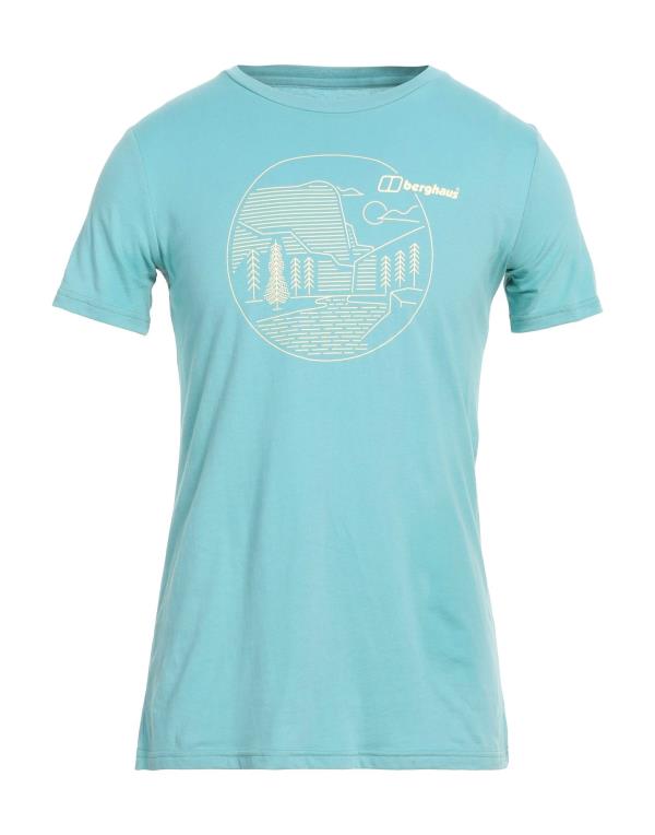 【送料無料】 バーグハウス メンズ Tシャツ トップス T-shirt Sky blue