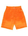 【送料無料】 ジーシーディーエス メンズ ハーフパンツ・ショーツ ボトムス Shorts & Bermuda Orange