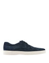 【送料無料】 トッズ メンズ スリッポン・ローファー シューズ Laced shoes Midnight blue