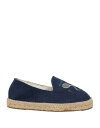 【送料無料】 マネビ メンズ スリッポン・ローファー シューズ Espadrilles Navy blue