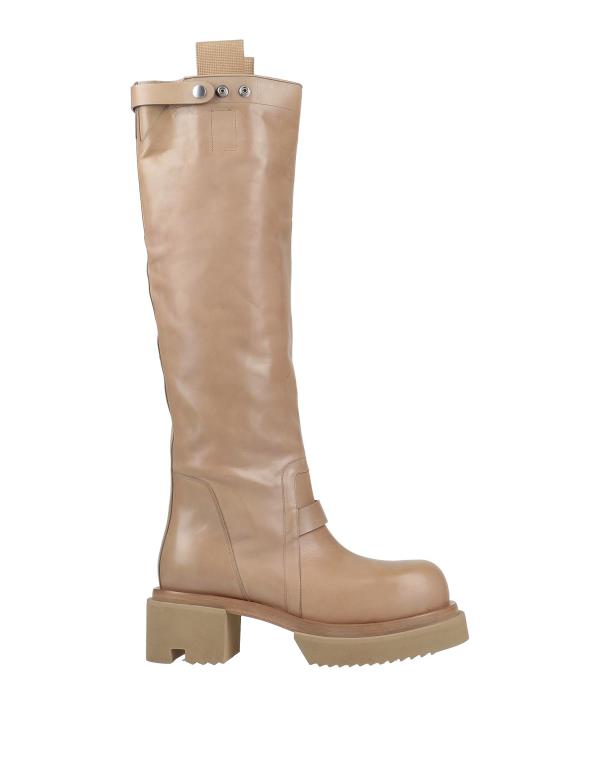 【送料無料】 リックオウエンス メンズ ブーツ・レインブーツ シューズ Boots Beige