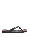 【送料無料】 フィリッププレイン メンズ サンダル シューズ Flip flops Black