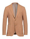 アクアスキュータム 【送料無料】 アクアスキュータム メンズ ジャケット・ブルゾン ブレザー アウター Blazer Camel