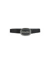 【送料無料】 ディースクエアード メンズ ベルト アクセサリー Leather belt Black