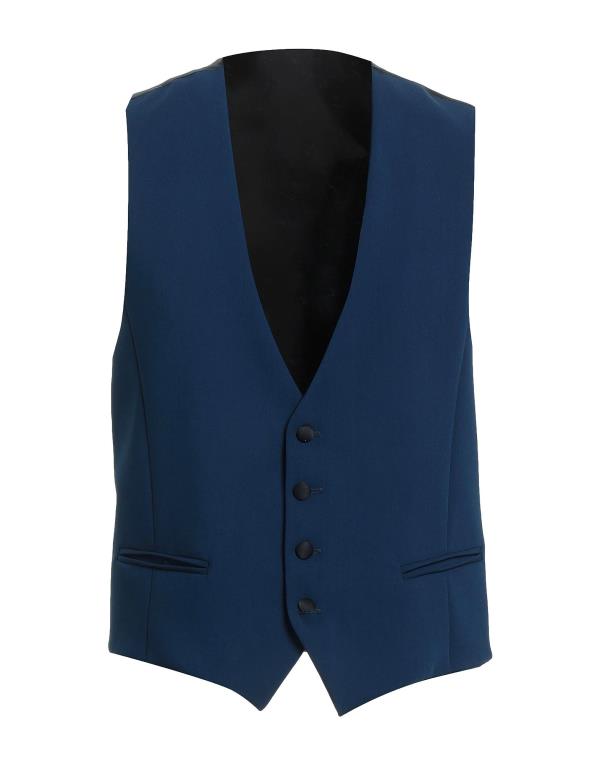 【送料無料】 ウンガロ メンズ ベスト トップス Suit vest Navy blue