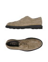 【送料無料】 トッズ メンズ スリッポン・ローファー シューズ Laced shoes Grey