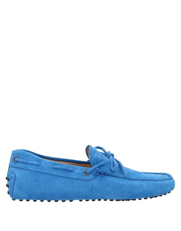 【送料無料】 トッズ メンズ スリッポン・ローファー シューズ Loafers Bright blue