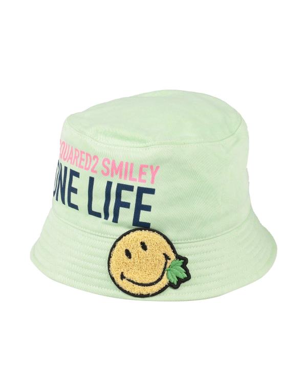【送料無料】 ディースクエアード メンズ 帽子 アクセサリー Hat Light green
