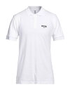 【送料無料】 モスキーノ メンズ ポロシャツ トップス Polo shirt White