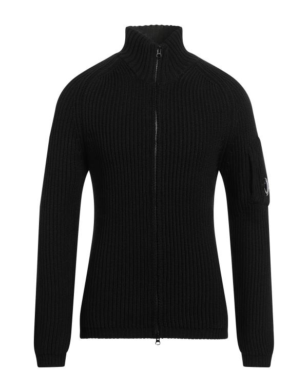 【送料無料】 シーピーカンパニー メンズ カーディガン アウター Cardigan Black