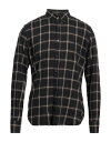 【送料無料】 ブルックスフィールド メンズ シャツ チェックシャツ トップス Checked shirt Dark brown