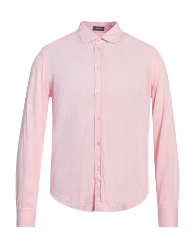 【送料無料】 ロッソピューロ メンズ シャツ トップス Patterned shirt Pink 【送料無料】 ロッソピューロ メンズ シャツ トップス Patterned shirt Pink