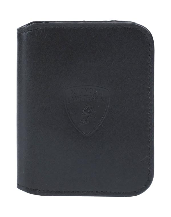 【送料無料】 ランボルギーニ メンズ 財布 アクセサリー Document holder Black