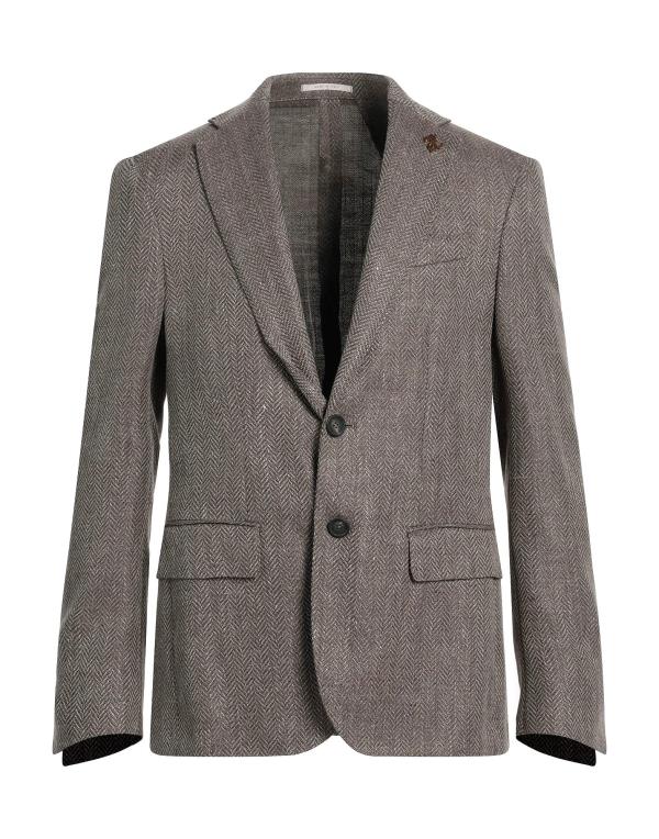 【送料無料】 パルジレリ メンズ ジャケット ブルゾン ブレザー アウター Blazer Khaki