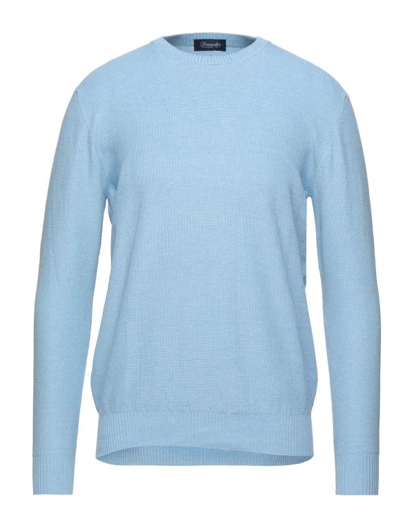 【送料無料】 ドルモア メンズ ニット・セーター アウター Sweater Sky blue