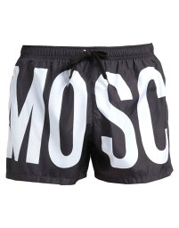 【送料無料】 モスキーノ メンズ ハーフパンツ・ショーツ 水着 Swim shorts Black