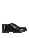 【送料無料】 カフェノワール メンズ スリッポン・ローファー シューズ Laced shoes Black