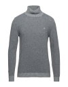 【送料無料】 ブルックスフィールド メンズ ニット・セーター アウター Turtleneck Light grey