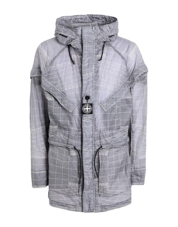 ストーンアイランド 【送料無料】 ストーンアイランド メンズ ジャケット・ブルゾン アウター Full-length jacket Grey