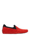 【送料無料】 トッズ メンズ スリッポン・ローファー シューズ Loafers Red