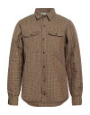 【送料無料】 イレブンティ メンズ シャツ トップス Patterned shirt Beige