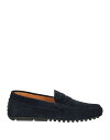 【送料無料】 カフェノワール メンズ スリッポン・ローファー シューズ Loafers Midnight blue