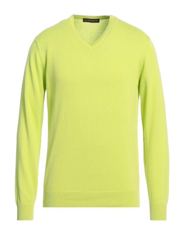  エンアバンス メンズ ニット・セーター アウター Sweater Acid green