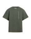 【送料無料】 ジル・サンダー メンズ Tシャツ トップス T-shirt Military green