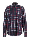 yz |[AhV[N Y Vc gbvX Checked shirt Midnight blue