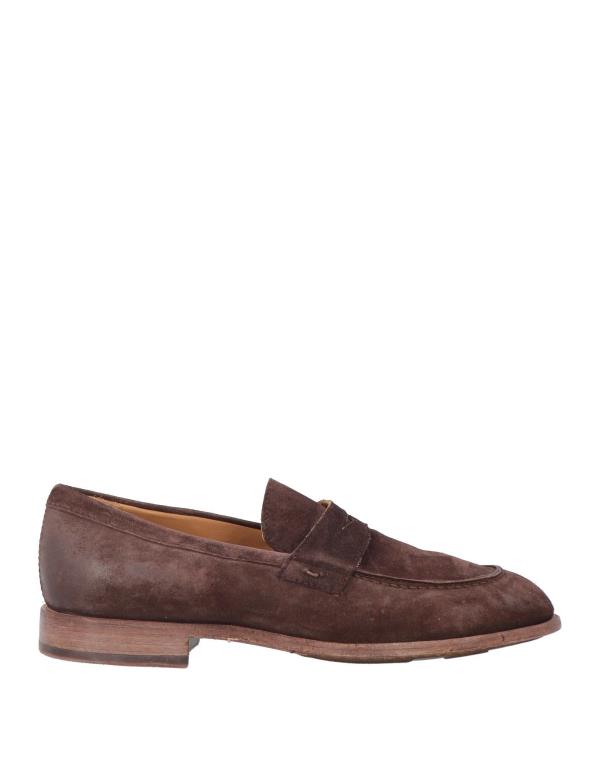 【送料無料】 モマ メンズ スリッポン・ローファー シューズ Loafers Dark brown