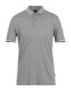 【送料無料】 ボス メンズ ポロシャツ トップス Polo shirt Grey