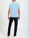 【送料無料】 グランサッソ メンズ ポロシャツ トップス Polo shirt Light blue 3