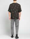 【送料無料】 ジル・サンダー メンズ シャツ トップス Patterned shirt Dark brown