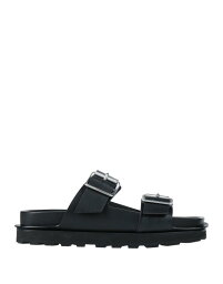 【送料無料】 ジル・サンダー メンズ サンダル シューズ Sandals Black