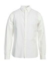 【送料無料】 マルタンマルジェラ メンズ シャツ トップス Striped shirt White