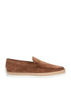 【送料無料】 トッズ メンズ スリッポン・ローファー シューズ Espadrilles Brown