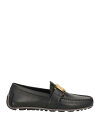 【送料無料】 モスキーノ メンズ スリッポン・ローファー シューズ Loafers Black