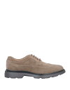 【送料無料】 ホーガン メンズ スリッポン・ローファー シューズ Laced shoes Dove grey