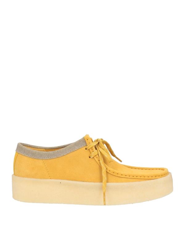 【送料無料】 クラークス メンズ スリッポン・ローファー シューズ Laced shoes Ocher