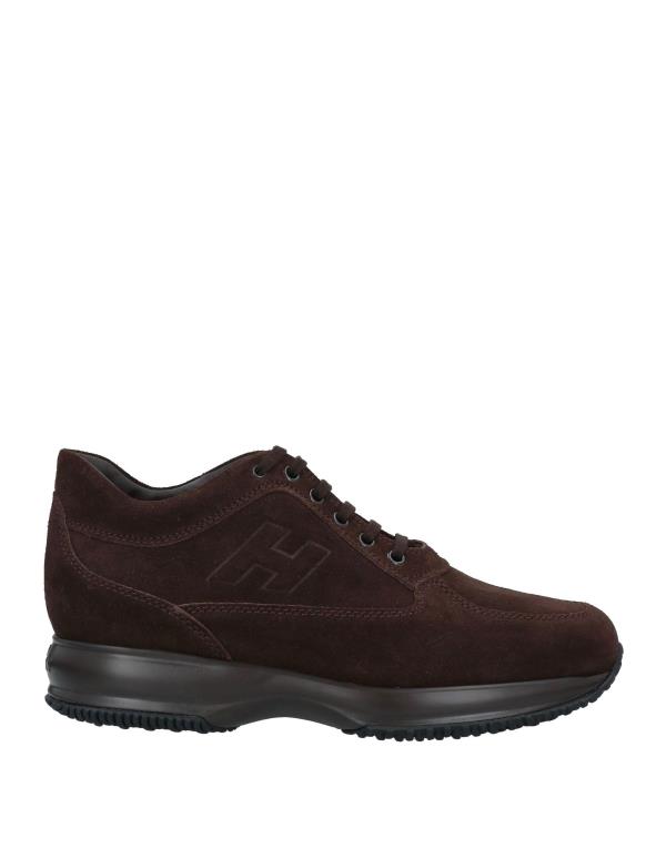 【送料無料】 ホーガン メンズ スニーカー シューズ Sneakers Dark brown