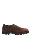 【送料無料】 フラテッリ ロセッティ メンズ スリッポン・ローファー シューズ Laced shoes Brown