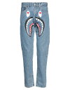 ア・ベイシング・エイプ 【送料無料】 ア ベイシング エイプ メンズ デニムパンツ ジーンズ ボトムス Denim pants Blue