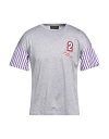 【送料無料】 トラサルディ メンズ Tシャツ トップス T-shirt Grey