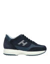 【送料無料】 ホーガン メンズ スニーカー シューズ Sneakers Navy blue