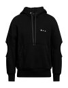 【送料無料】 ニールバレット メンズ パーカー スウェット フーディー アウター Hooded sweatshirt Black