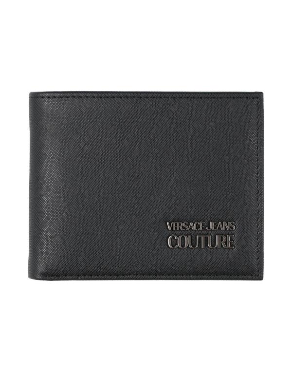 ヴェルサーチ 財布（レディース） 【送料無料】 ヴェルサーチ メンズ 財布 アクセサリー Wallet Black